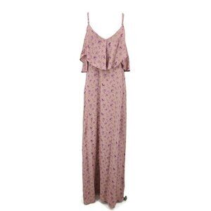 New Flynn Skye Dreamy Dress Womens M Sweet Treat Lavender Floral Rayon